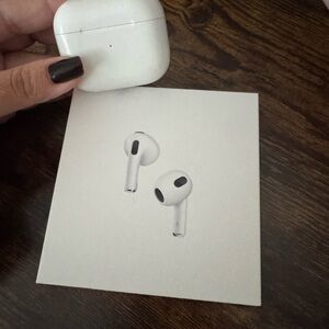 Apple AirPods 3rd Gen with White Charging Case
